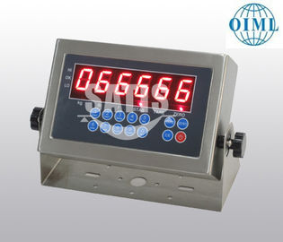 China STS-200E que pesa o indicador de aço OIML da plataforma dos stainlesss do indicador aprovou a exposição de diodo emissor de luz fornecedor
